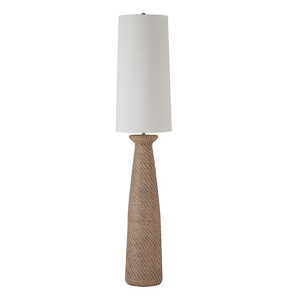 Nathalie 66.75&#34; Height Floor Lamp, Cream