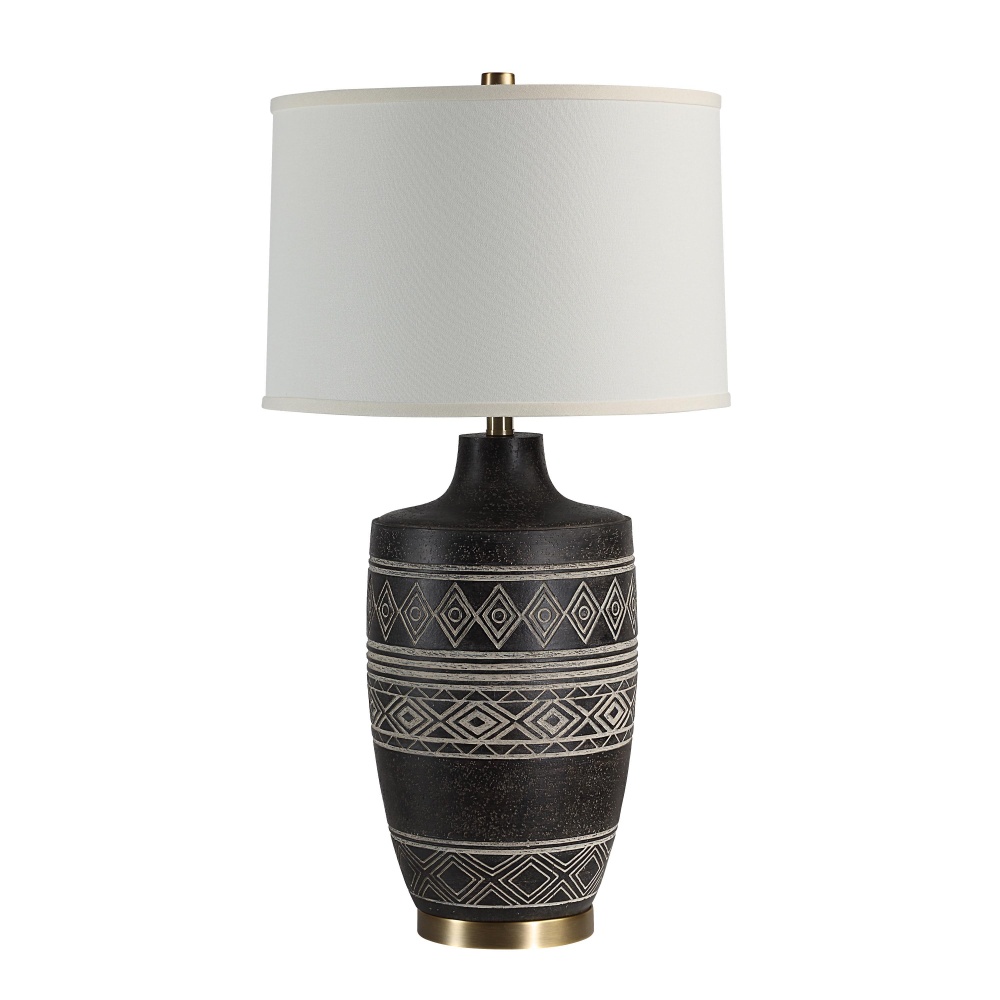 Ceniza 30.5" Height Table Lamp, Black