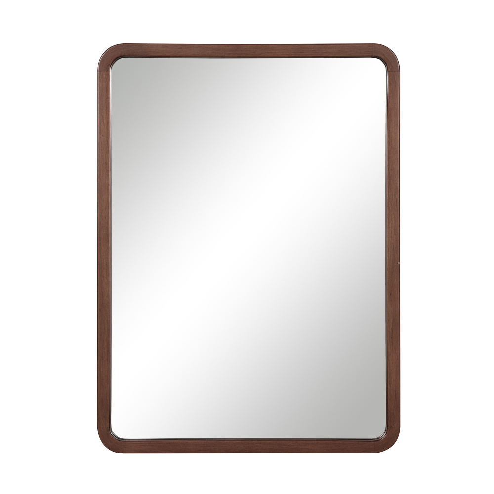 Tacna 30" H x 22" W Wall Mirror, Brown