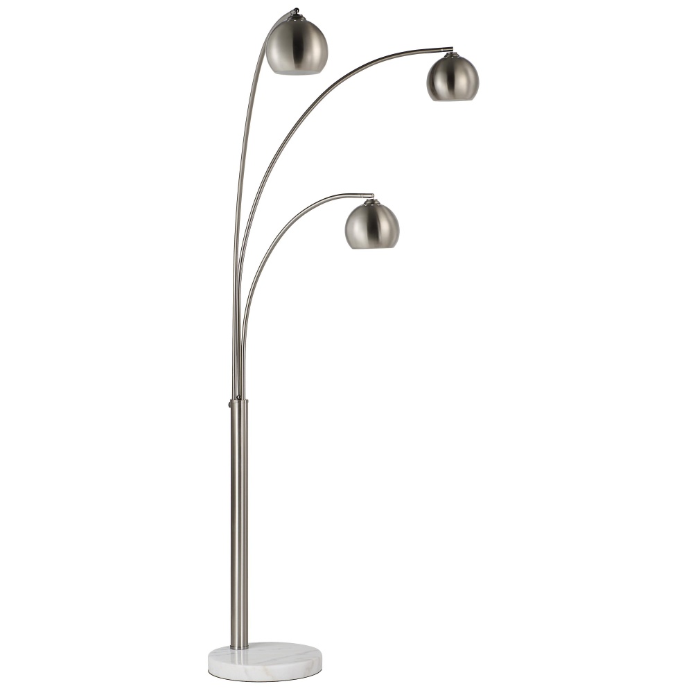 Aguillard 87.5&#34; Height Floor Lamp, Grey