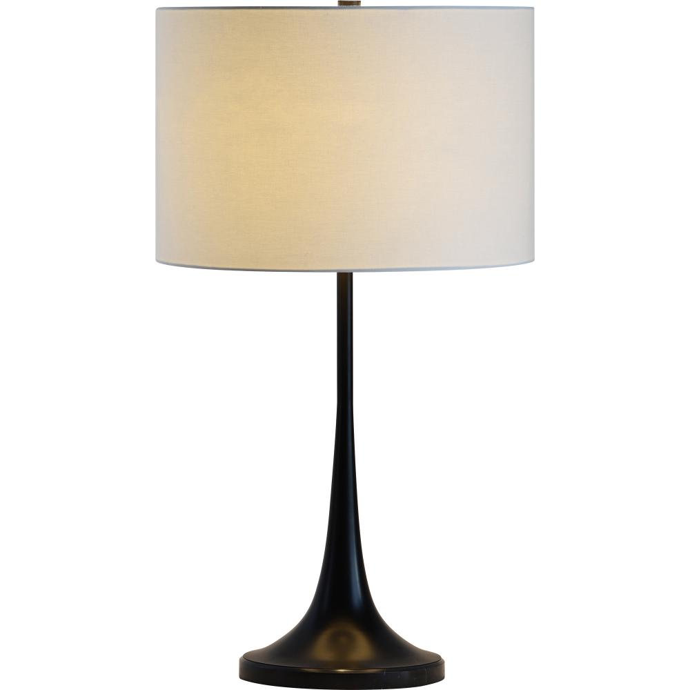 Salvora 27" Length Table Lamp, Black