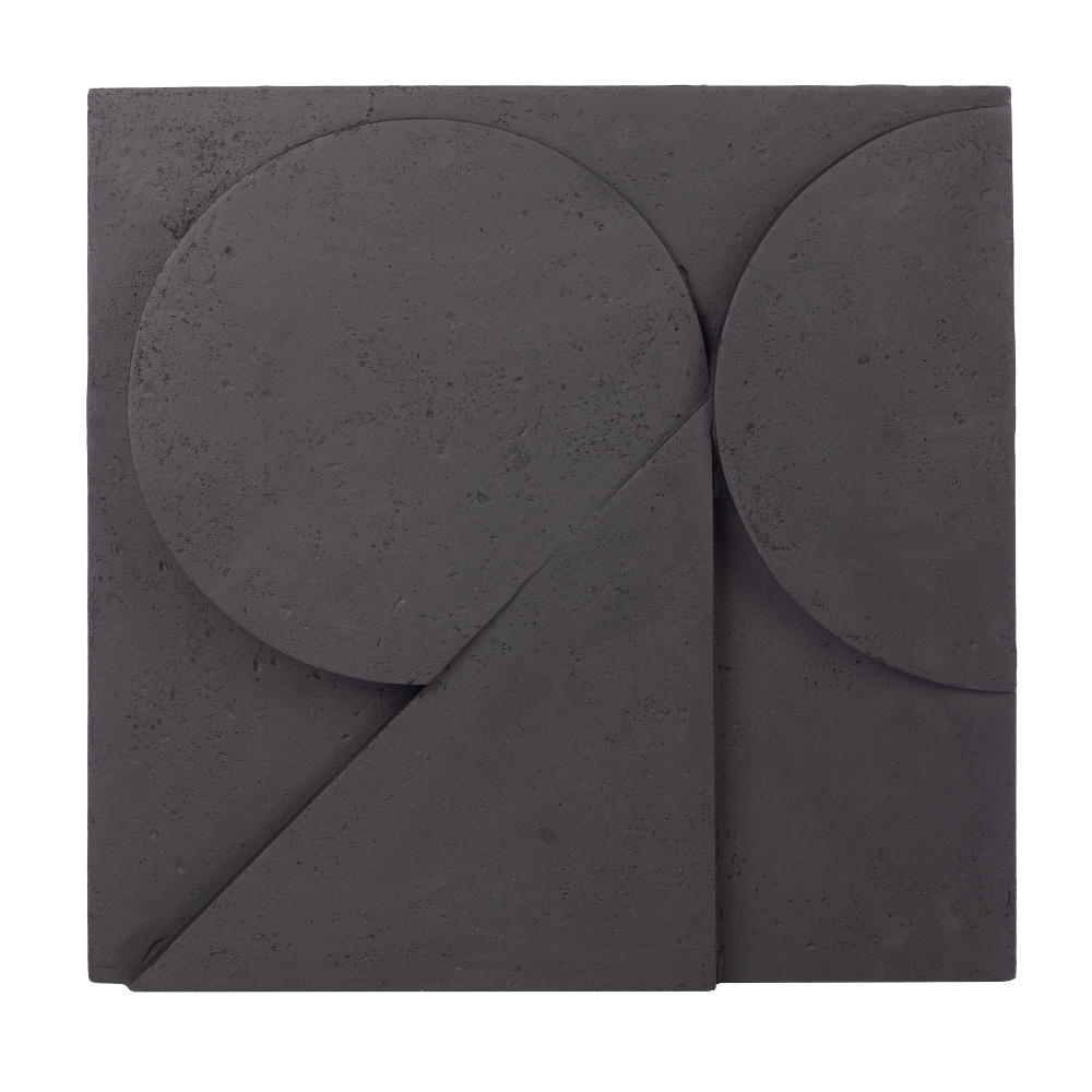 Mura 24&#34; Wide Wall Decor, Black