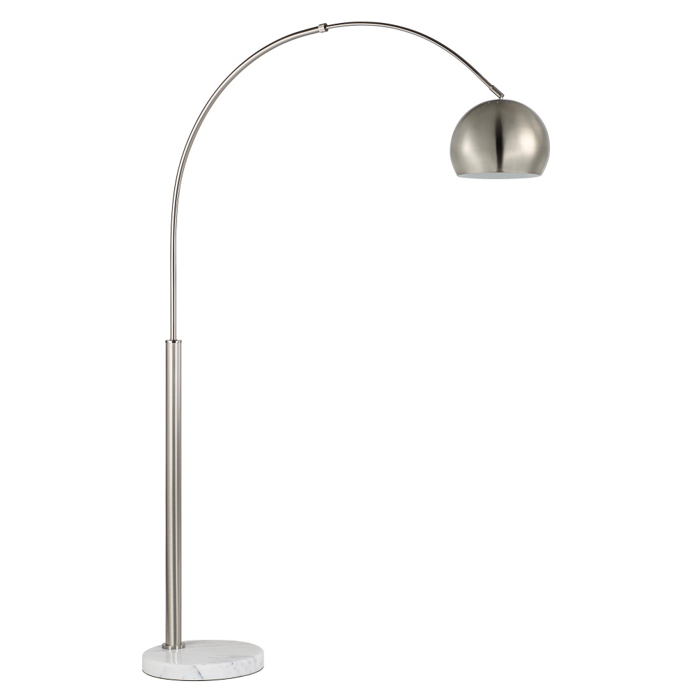 Aglow 77.375&#34; Height Floor Lamp, Grey