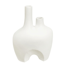 Renwil VAS209 - Pioneer Indoor Ceramic Vase , Off-White