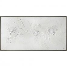 Renwil OL1901 - Yanno 30" Wide Canvas Art, Silver