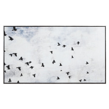 Renwil OL2219 - Paz 30" H x 55" W Canvas Art, Blue