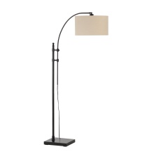 Renwil LPF3166 - Crystal 66.5" Height Floor Lamp, Black