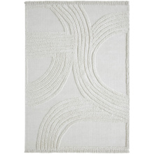 Renwil RTER-10205-57 - Terrain 5'3 x 7'3 Handwoven Indoor Rug, Off-white