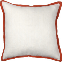 Renwil PWFL1176 - Elise 24 x 24 Indoor Pillow, Ivory