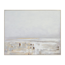 Renwil OL2106 - Lynx 50" Wide Canvas Art, Grey