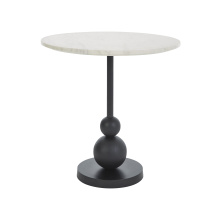 Renwil TA466 - Corrine Indoor Aluminum Table, Matte Black