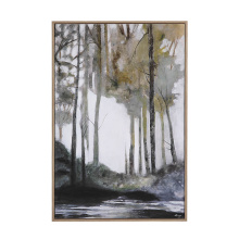 Renwil OL2133 - Catania 40" Wide Canvas Art, Grey