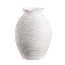 Renwil VAS232 - Zeb Indoor Ceramic Vase, Matte White