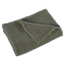 Renwil THR1014 - Vernier 70X50 Throw Blanket, Dark Green