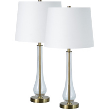 Renwil LPT1237-SET2 - Nabi 26.5" Length Table Lamp- Set of two, Antique Brass