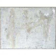 Renwil OL1926 - Devonshire 36" Wide Canvas Art, Silver