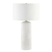 Renwil LPT1218 - Valerie 28" Length Table Lamp, Off-White