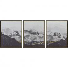 Renwil W6608 - Manford 17.5" Wide Wall Art, Charcoal