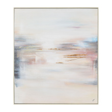 Renwil OL2094 - Carina 42" Wide Canvas Art, Off-white