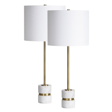 Renwil LPT1251-SET2 - Talulla 28.75" Length Table Lamp- Set of two, Antique Brass