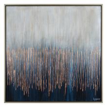 Renwil OL1641 - Flynn 50" Wide Canvas Art, Blue