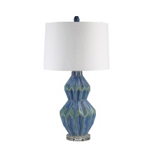 Renwil LPT1354 - Serres 29.44" Height Table Lamp, Blue