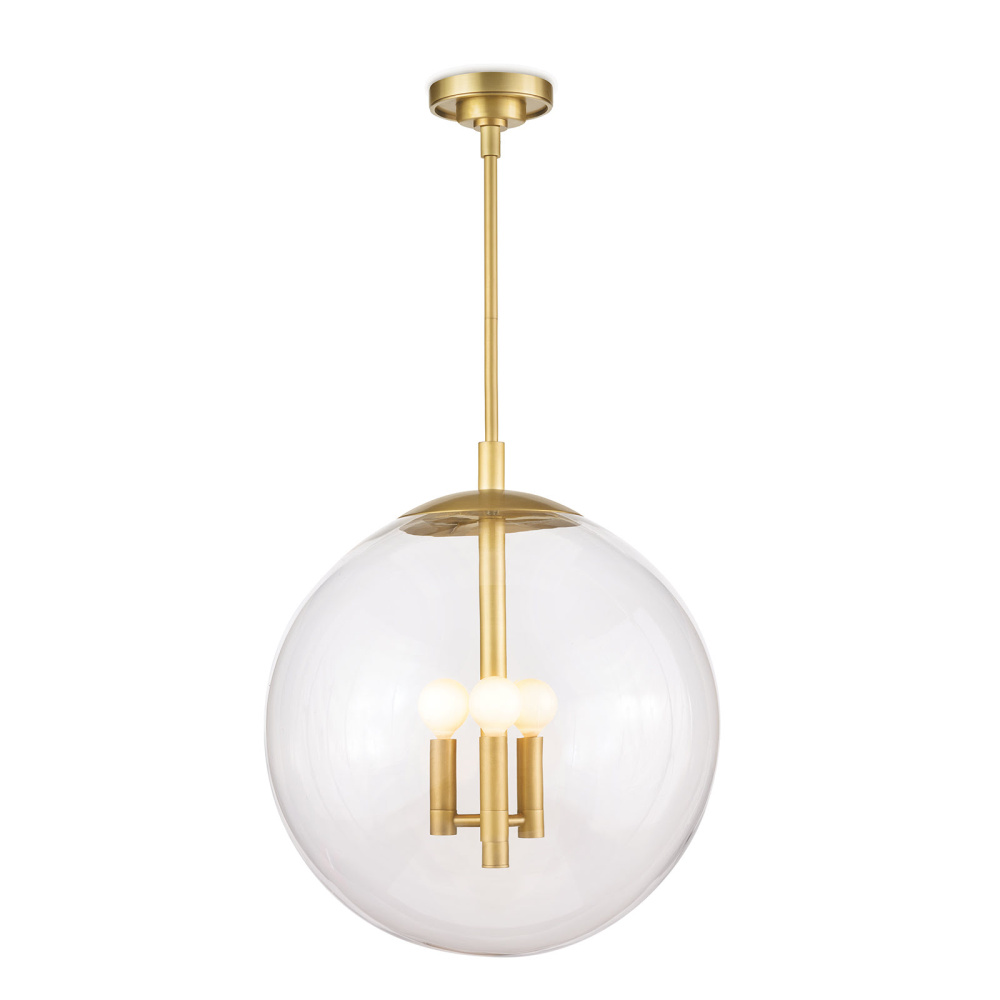 Regina Andrew Cafe Pendant Medium (Natural Brass)
