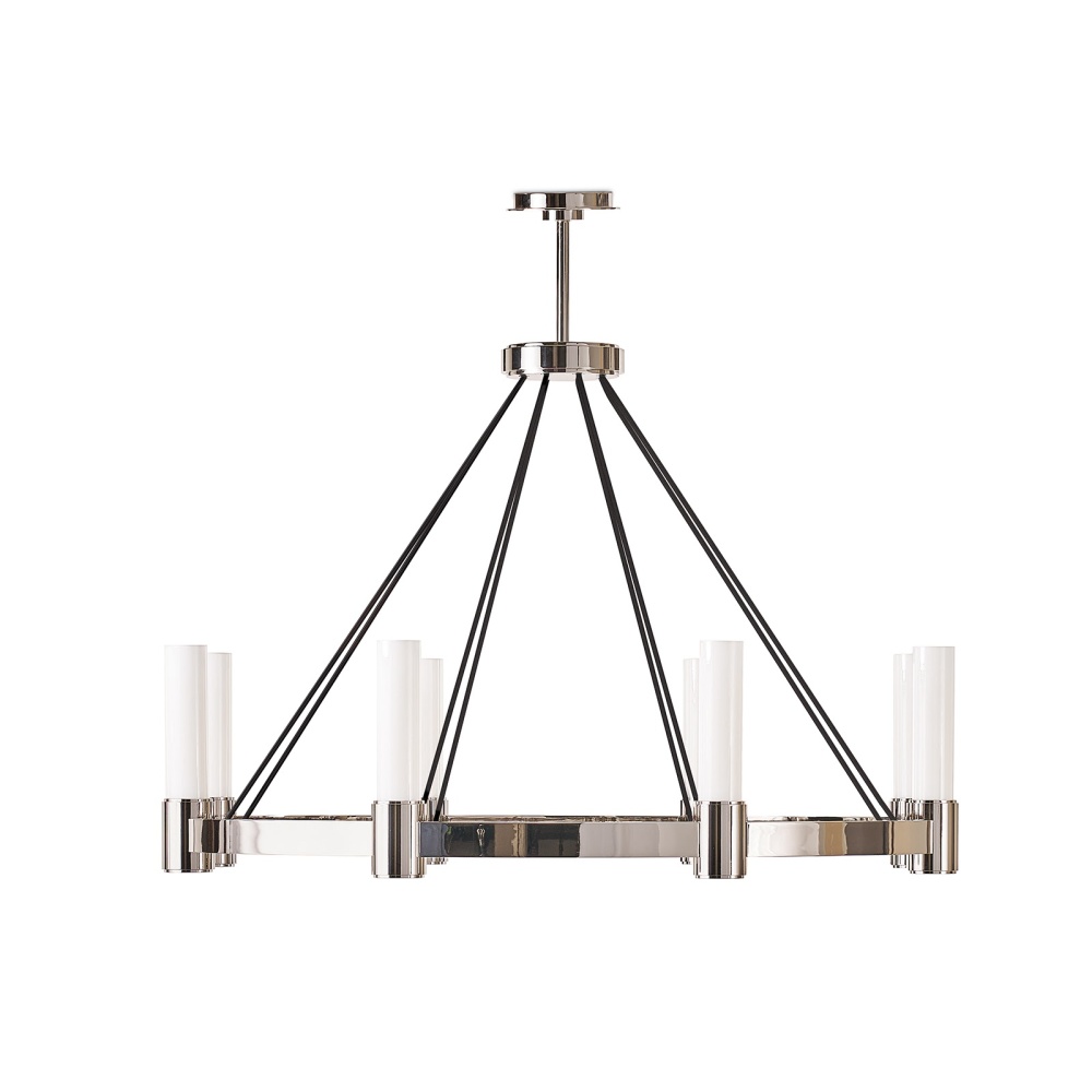Regina Andrew Dixon Chandelier (Polished Nickel)
