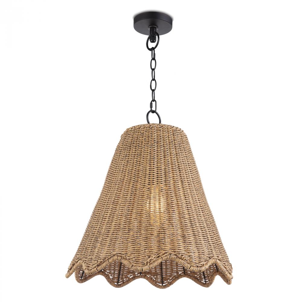 Regina Andrew Summer Outdoor Pendant Large (Weathered Natural)