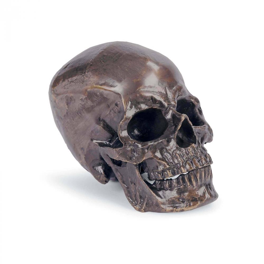 Regina Andrew Metal Skull (Antique Bronze)
