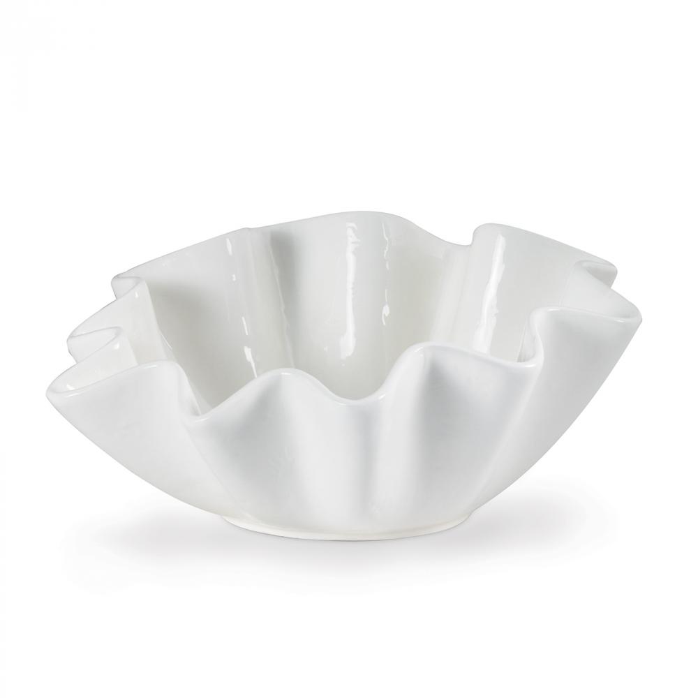 Regina Andrew Ruffle Ceramic Bowl Large