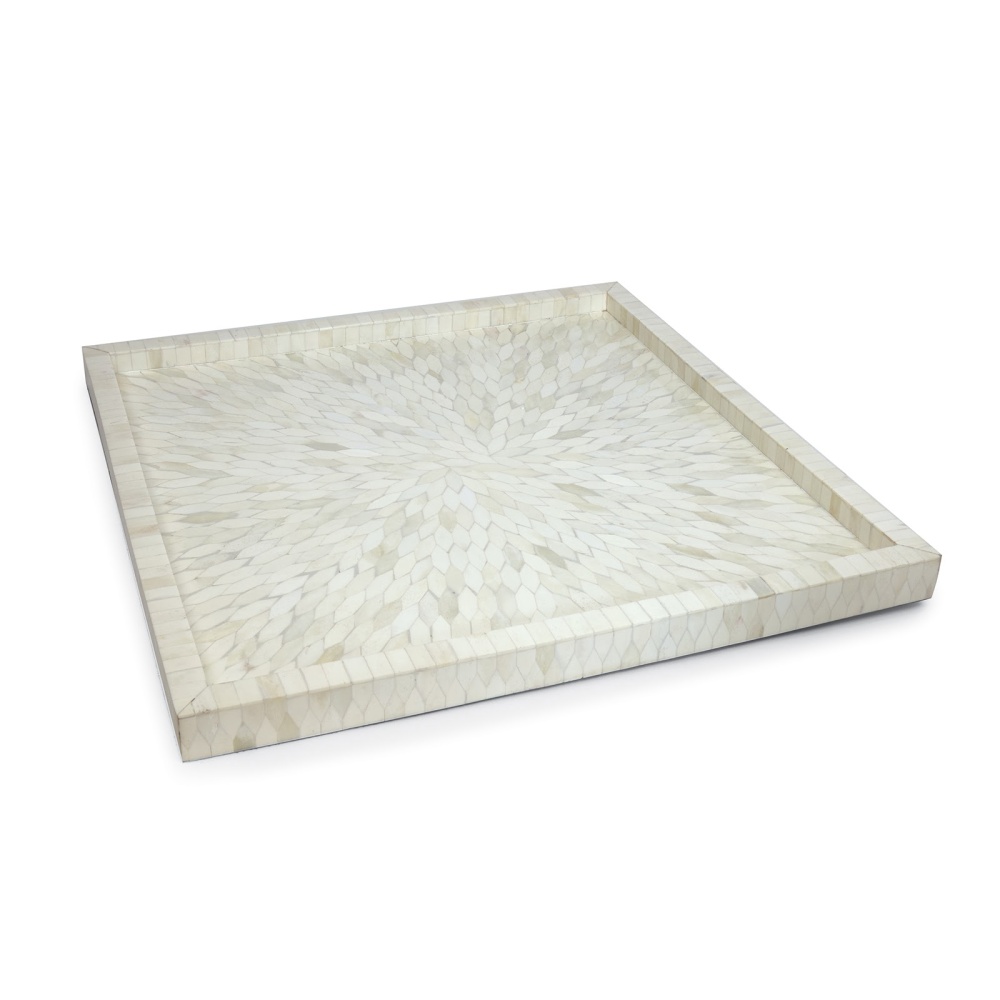 Regina Andrew Montara Bone Tray Small (White)
