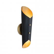 Regina Andrew 15-1244BBNB - Regina Andrew Vest Sconce (Blackened Brass and Natural Brass)