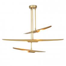 Regina Andrew 16-1081NB - Regina Andrew Concorde Chandelier (Natural Brass)
