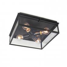 Regina Andrew 17-1011BLK - Regina Andrew Sydney Outdoor Flush Mount (Black)