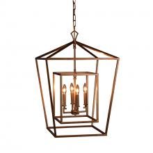 Terracotta Lighting H6125L-4AS - Mattea Large Chandelier With Antique Silver