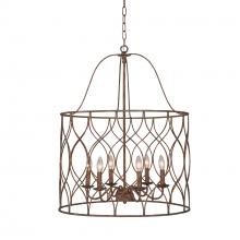 Terracotta Lighting H9103R-6 - Tabby 6-Light Round Chandelier