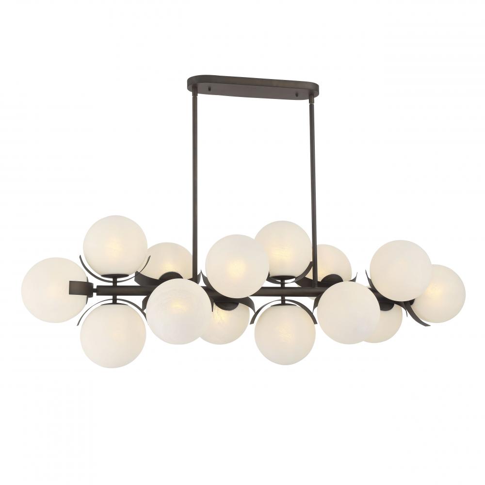 Vino 57.25&#34; 14-Light Island