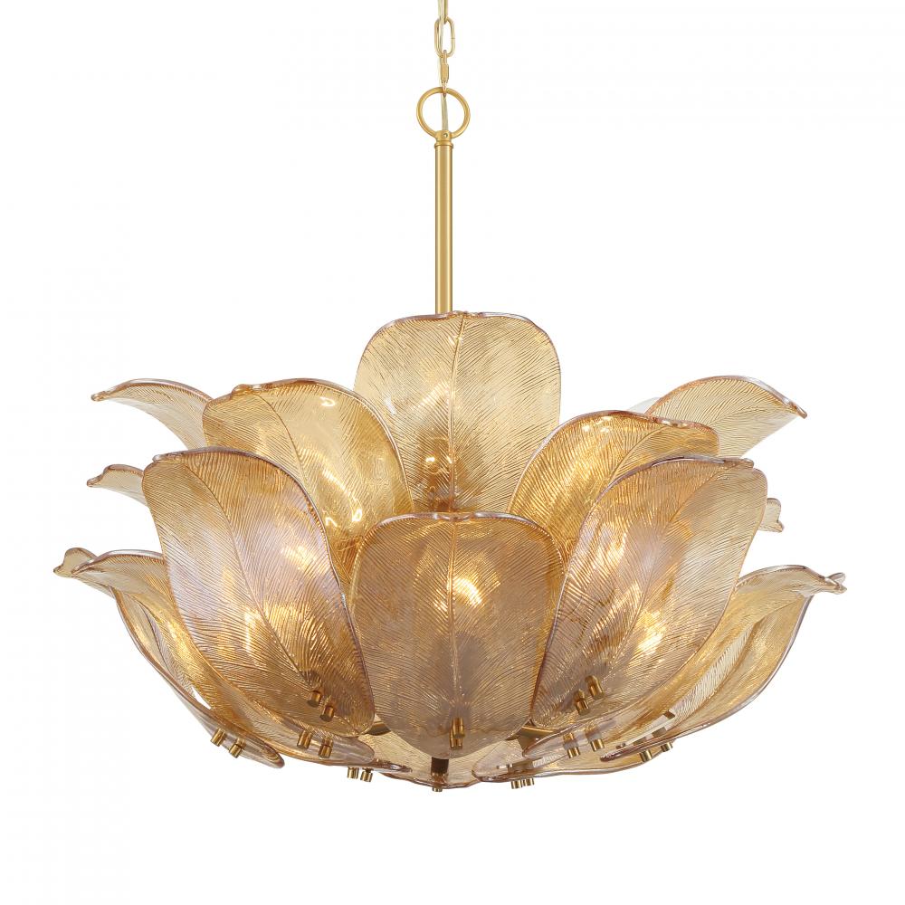 Orchid 28.5&#34; 10-Light Pendant