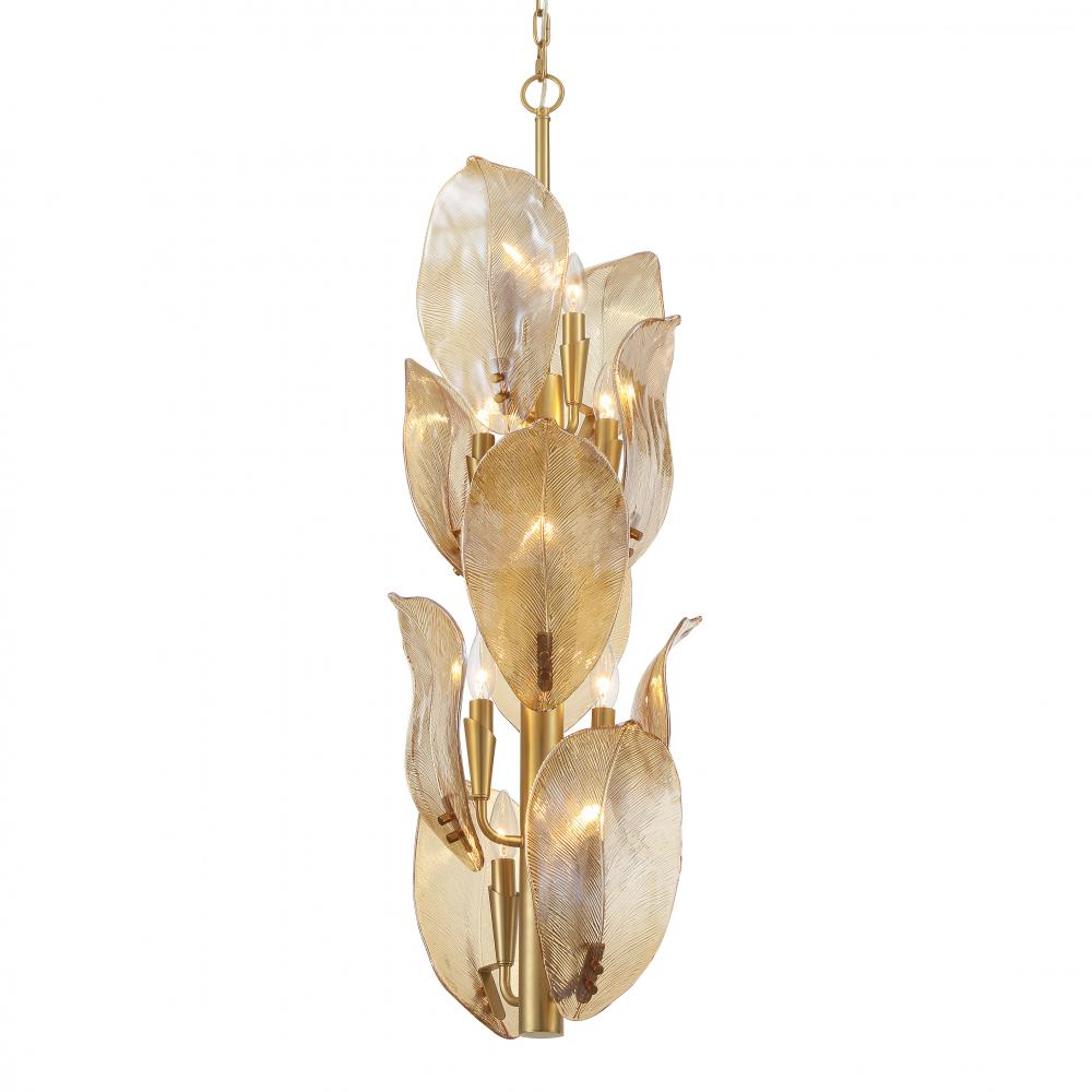 Orchid 13&#34; 10-Light Pendant