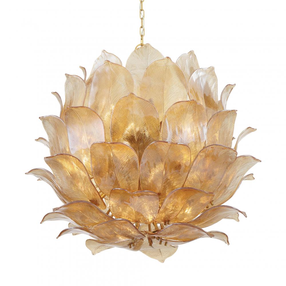 Orchid 35.5&#34; 24-Light Pendant