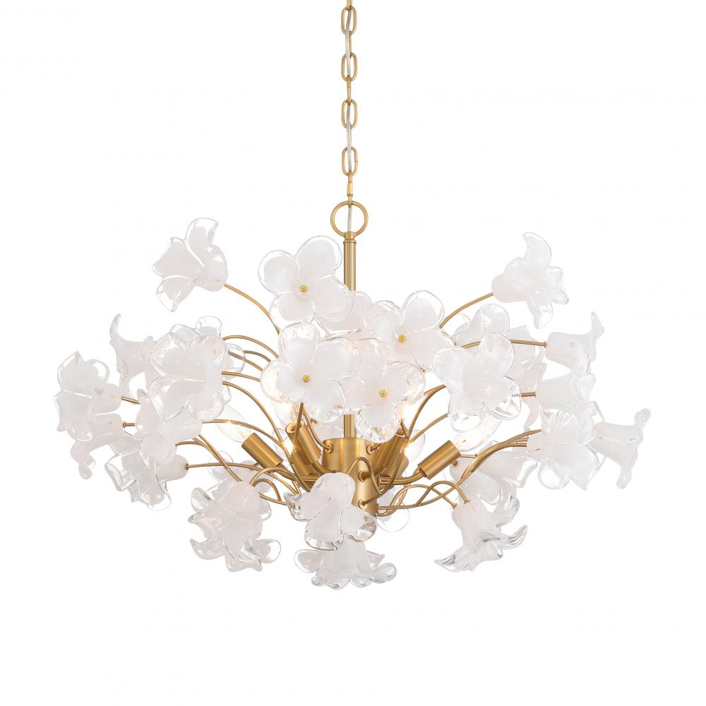 Bloome 29&#34; 6-Light Chandelier