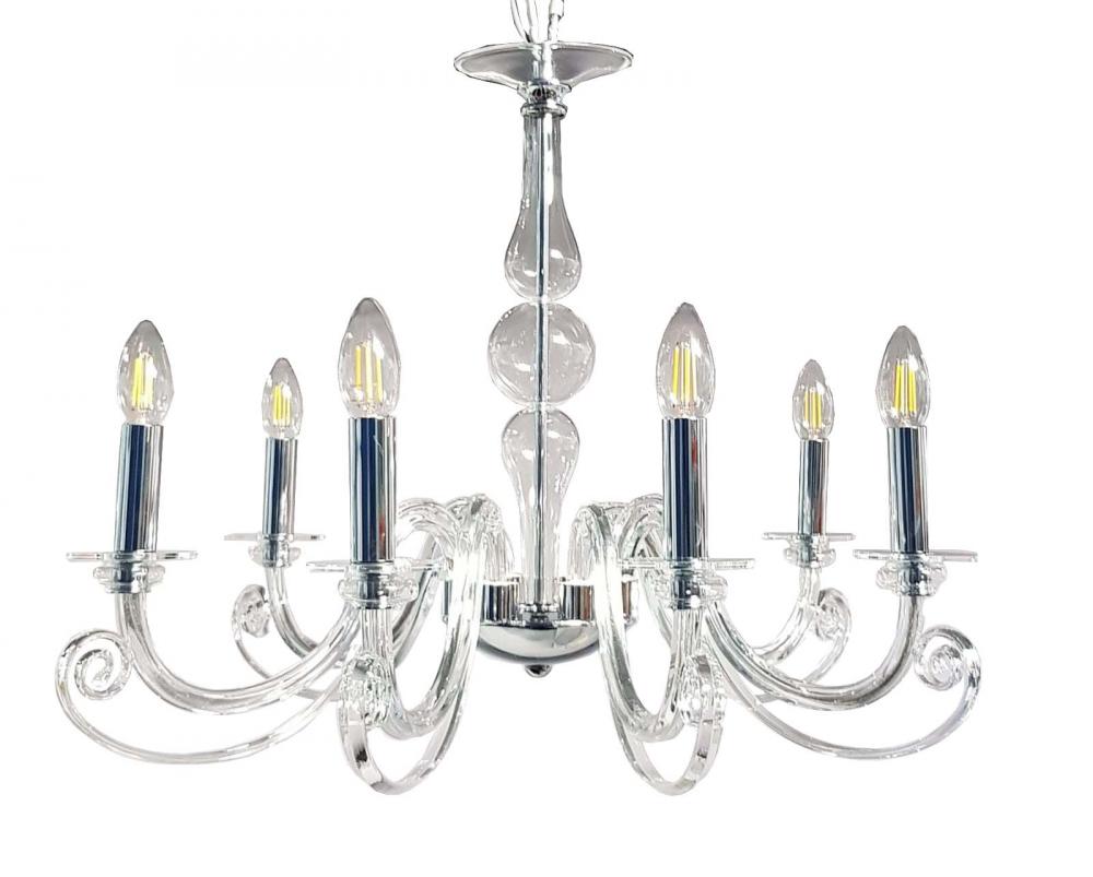 EIRENE - 6 LIGHT CHANDELIER
