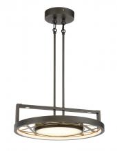 Minka Metropolitan N7524-716-L - Tribeca - LED Light Semi Flush/Pendant, a Robin Baron Design