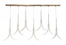 Minka Metropolitan N9407 - FEATHERLY - 7 LIGHT ISLAND LIGHT