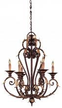 Minka Metropolitan N6235-355 - ZARAGOZA - 6 LIGHT CHANDELIER