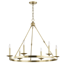 Hudson Valley 3206-AGB - Allendale Chandelier