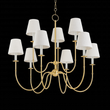 Hudson Valley 6939-AGB - AMINA Chandelier