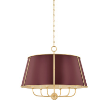 Hudson Valley MDS121-AGB/CRN - Cambridge Chandelier
