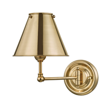 Hudson Valley MDS101-AGB - Classic No.1 Wall Sconce